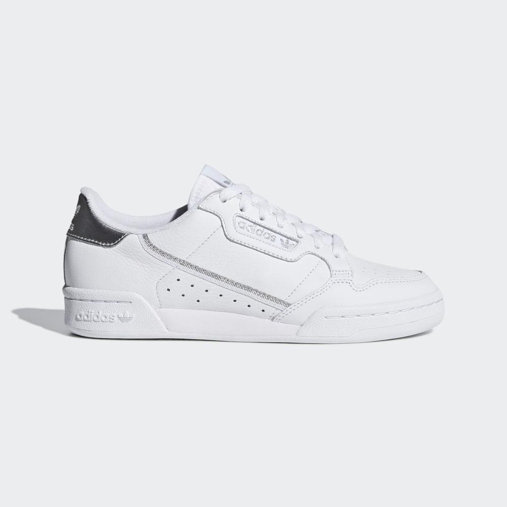 Originals Adidas Continental 80 Dama Romania - Albi/Argintii Metal EE8925